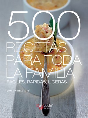 cover image of 500 recetas para toda la familia